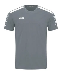 Jako T-Shirt Power Grau/Dunkelgrau/Dunkelblau/Hellgrau