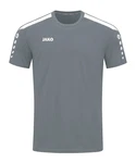 Jako T-Shirt Power Grau/Dunkelgrau/Dunkelblau/Hellgrau