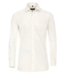 CASAMODA Langarmhemd Modern Fit Creme/Weiß/Khaki/Beige