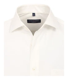 CASAMODA Langarmhemd Modern Fit Creme/Weiß/Khaki/Beige