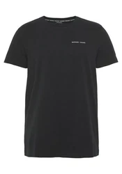 Bruno Banani T-Shirt mit Print Rundhalsausschnitt Dunkelgrau/Schwarz/Grau
