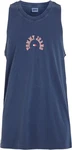 Tommy Jeans Muskelshirt TJM CURVED TJ COLLEGE TANK TOP Dunkelblau/Blau