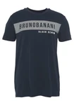 Bruno Banani T-Shirt kurzärmelig schmal geschnitten Rundhalsausschnitt Dunkelblau/Hellblau