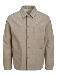 JACK & JONES Jacke 'Riviera' beigemeliert