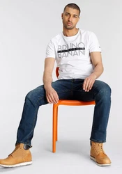 Bruno Banani T-Shirt kurzarm schmal geschnitten Dunkelrot/Rot/Rosa/Gelb/Bordeaux/Weiß