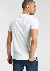 Bruno Banani T-Shirt kurzarm schmal geschnitten Dunkelrot/Rot/Rosa/Gelb/Bordeaux/Weiß