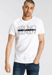 Bruno Banani T-Shirt kurzarm schmal geschnitten Dunkelrot/Rot/Rosa/Gelb/Bordeaux/Weiß