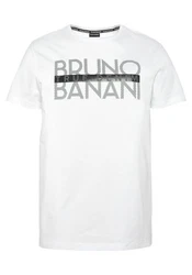 Bruno Banani T-Shirt kurzarm schmal geschnitten Dunkelrot/Rot/Rosa/Gelb/Bordeaux/Weiß