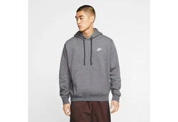Nike Sportswear Sweatshirt 'Club Fleece' Dunkelgrau/Hellgrau/Grau