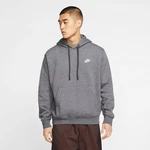Nike Sportswear Sweatshirt 'Club Fleece' Dunkelgrau/Hellgrau/Grau