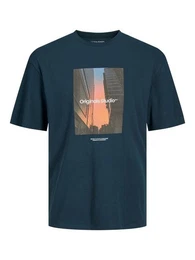 T-Shirt JORVESTERBRO PHOTO (1-tlg) aus Baumwolle