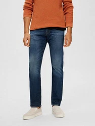 SELECTED HOMME Regular-fit Jeans SLHScott Blau/Dunkelblau