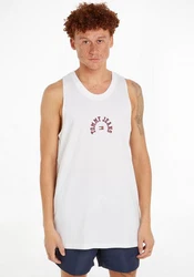Tommy Jeans Muskelshirt TJM CURVED TJ COLLEGE TANK TOP 