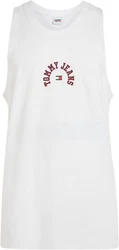 Tommy Jeans Muskelshirt TJM CURVED TJ COLLEGE TANK TOP 