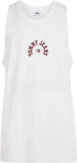 Tommy Jeans Muskelshirt TJM CURVED TJ COLLEGE TANK TOP Tommy Jeans Muskelshirt TJM CURVED TJ COLLEGE TANK TOP
