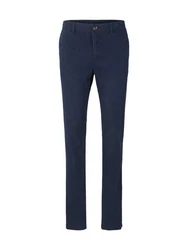 TOM TAILOR Chinohose Stretch Chino Slim Dunkelblau/Blau/Hellblau