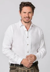 Stockerpoint Trachtenhemd Fernando Weiß/Creme