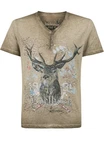 Stockerpoint T-Shirt Günther Beige/Braun/Khaki/Grau