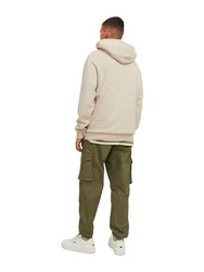 Jack & Jones Cargohose JPSTKANE JJNOAH CUFFED CARGO NOOS Khaki/Beige