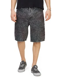 Jeansshorts Relaxed Fit - Bunt Besprht - D-MAXS-SP 0HBAQ