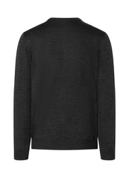 MAERZ Muenchen Pullover Rundhals Dunkelgrau/Grau/Schwarz