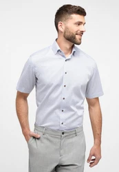 Eterna Kurzarmhemd Businesshemd Twill 
