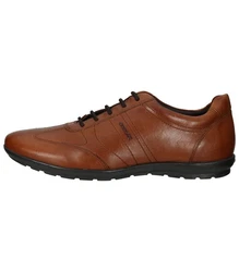 Geox Schnürschuh Halbschuhe Leder/Nylon Braun/Beige