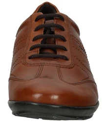 Geox Schnürschuh Halbschuhe Leder/Nylon Braun/Beige