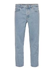 !Solid Regular-fit Jeans Dylan Hellblau/Blau