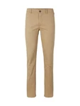 TOM TAILOR Chinohose Slim Fit Khaki/Beige/Braun