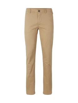 TOM TAILOR Chinohose Slim Fit Khaki/Beige/Braun TOM TAILOR Chinohose Slim Fit Khaki/Beige/Braun