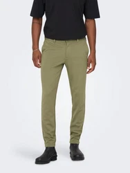 ONLY & SONS Chinohose ONSMark Khaki/Dunkelgrün