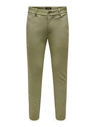 ONLY & SONS Chinohose ONSMark Khaki/Dunkelgrün