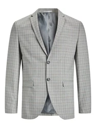 JACK & JONES Sakko 'Solaris' Grau/Hellgrau
