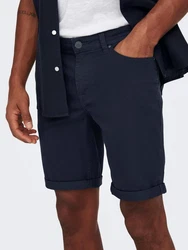 Only & Sons Shorts Ply Dunkelblau
