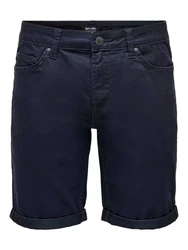Only & Sons Shorts Ply Dunkelblau
