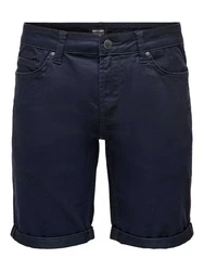 Only & Sons Shorts Ply Dunkelblau