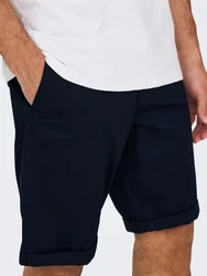 ONLY & SONS Shorts Peter nachtblau