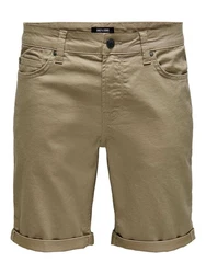 ONLY & SONS Chinoshorts Ply Khaki/Beige/Braun