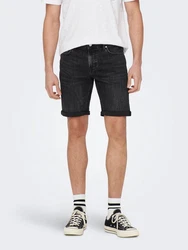 ONLY & SONS Jeansshorts ONSPLY 5189 black
