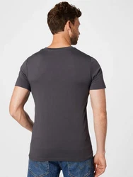 Jack & Jones T-Shirt JJEORGANIC BASIC TEE SS O-NECK Dunkelgrau/Dunkelgrün/Grau