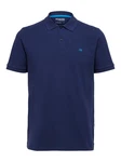SELECTED HOMME Shirt Dante Dunkelblau/Blau