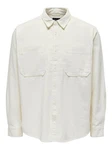 ONLY & SONS Blusenshirt ONSALP RLX 2PKT WASHD CORD LS SHIRT wollwei