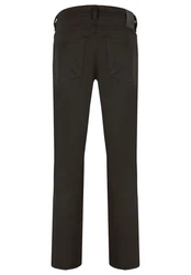 HECHTER PARIS Stoffhose Khaki/Dunkelbraun/Schwarz