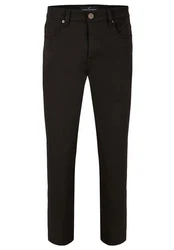 HECHTER PARIS Stoffhose Khaki/Dunkelbraun/Schwarz