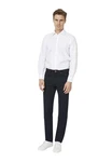 HECHTER PARIS Stoffhose Weiß/Creme/Dunkelblau/Blau/Schwarz