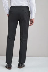 Next Formelle Stretchhose Slim Fit Dunkelgrau/Grau