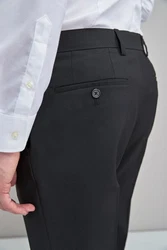 Next Formelle Stretchhose Slim Fit Dunkelgrau/Grau