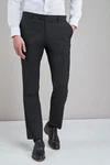 Next Formelle Stretchhose Slim Fit Dunkelgrau/Grau