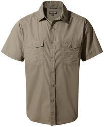 Craghoppers Kurzarmhemd Kiwi Short Sleeved Shirt Herren Khaki/Braun